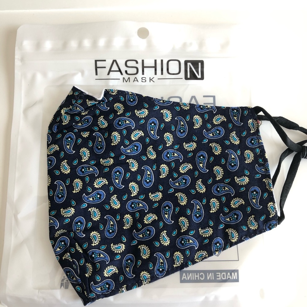 New Fashion Paisley Face Mask